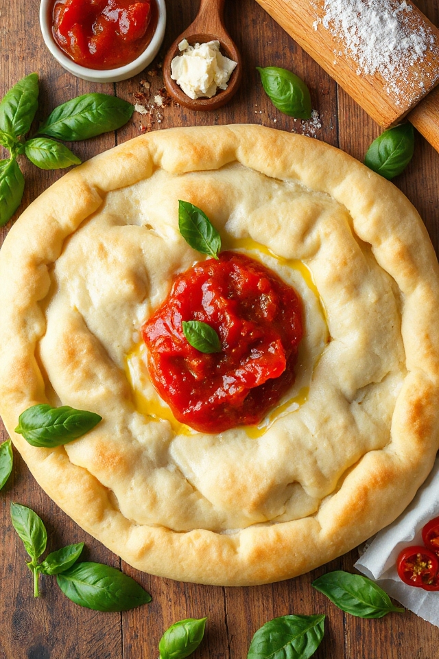 authentic italian pizza crust