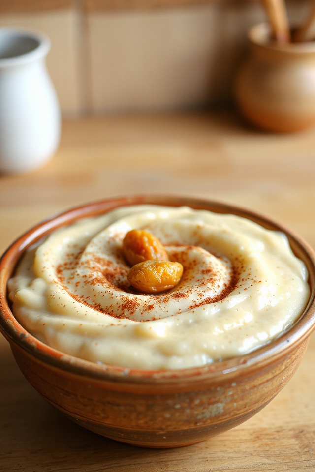 creamy spanish rice pudding