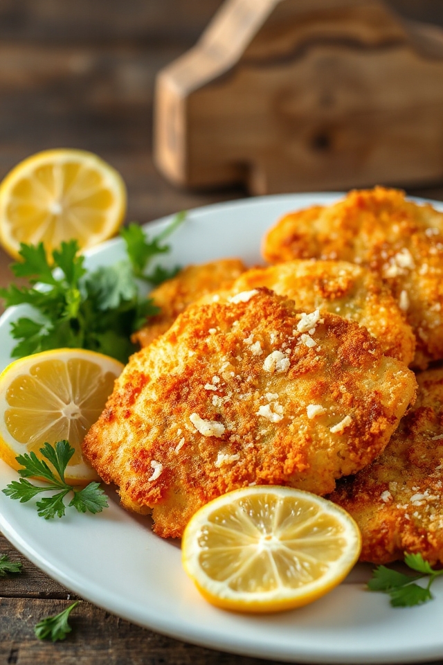 crispy italian chicken cutlets