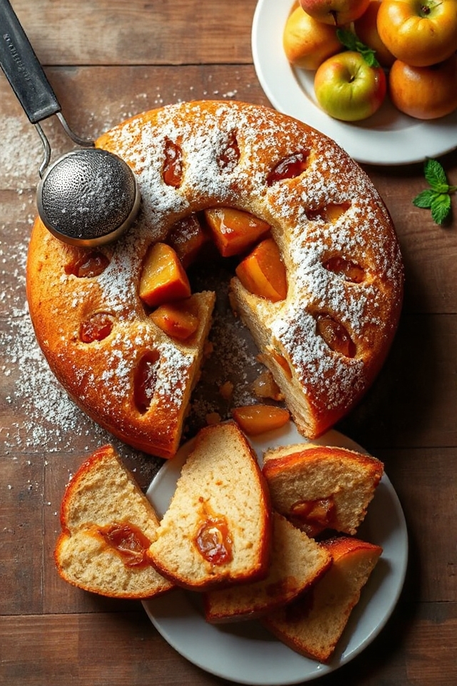 delicious french apple cake