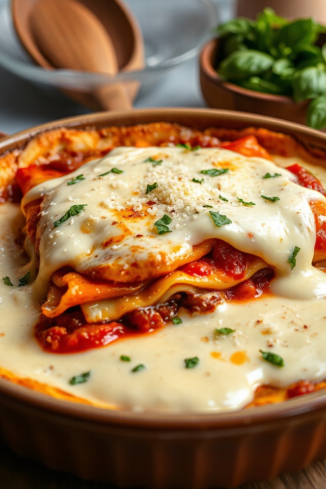 delicious homemade italian lasagna