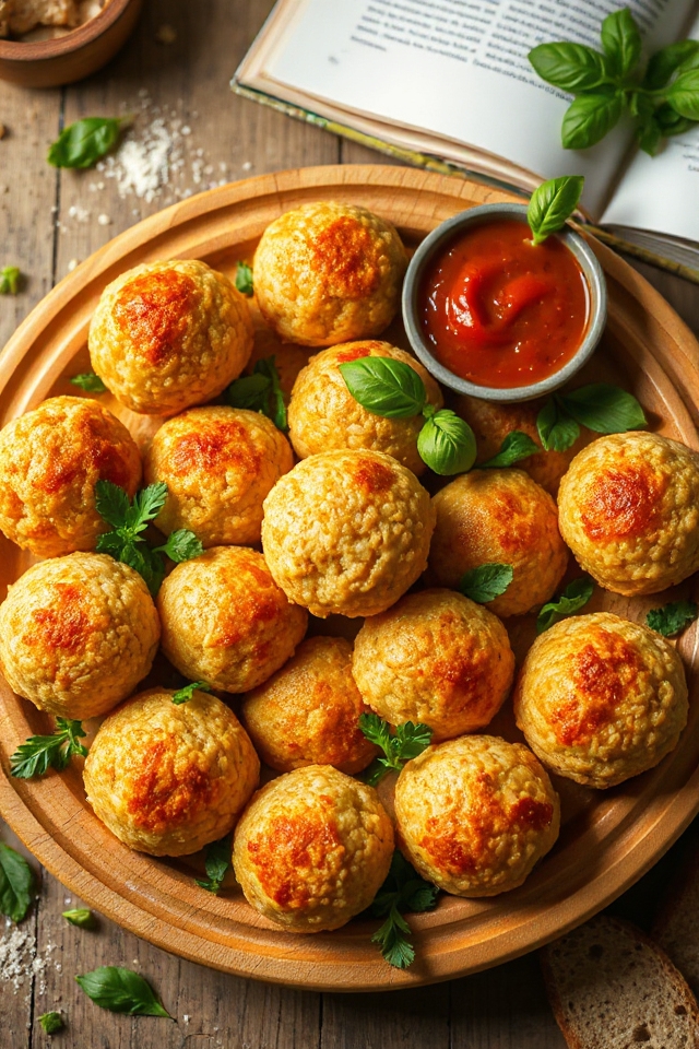 delicious italian rice balls