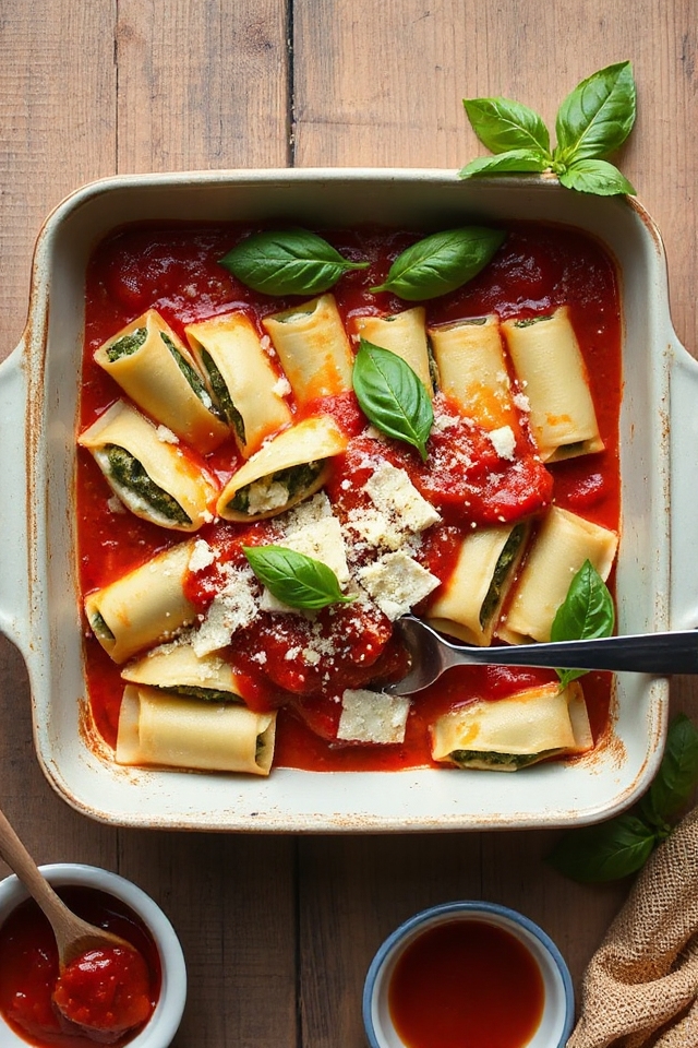 delicious stuffed pasta dish