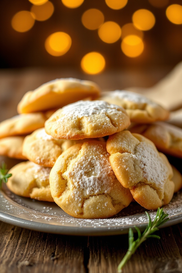delightful italian butter cookies