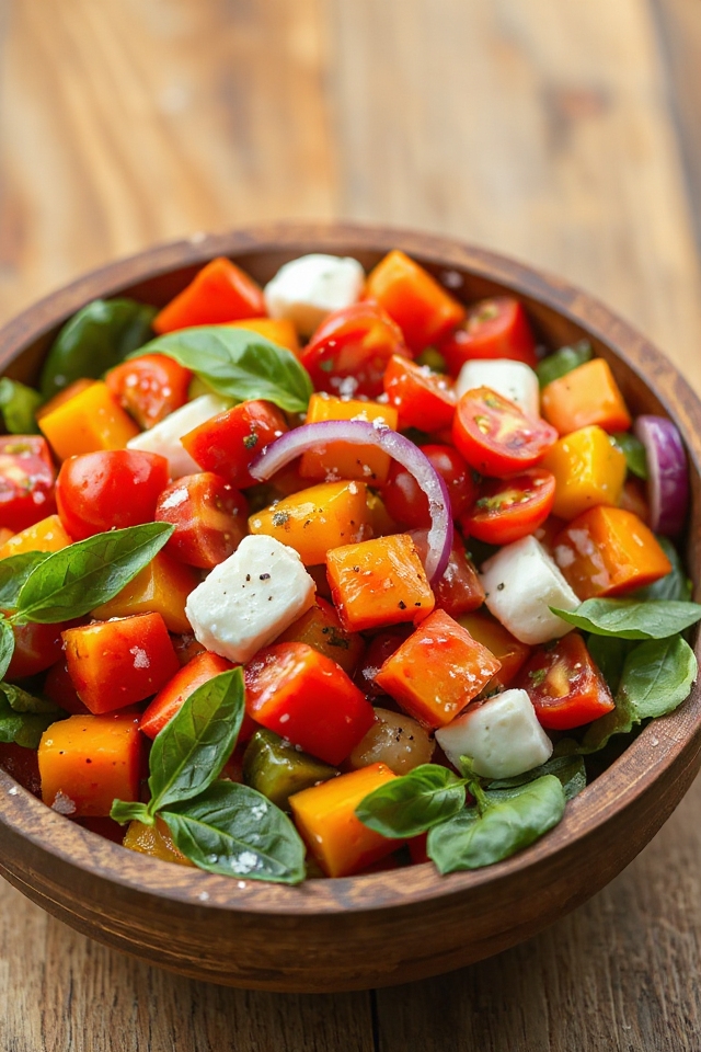 fresh vibrant tomato delight
