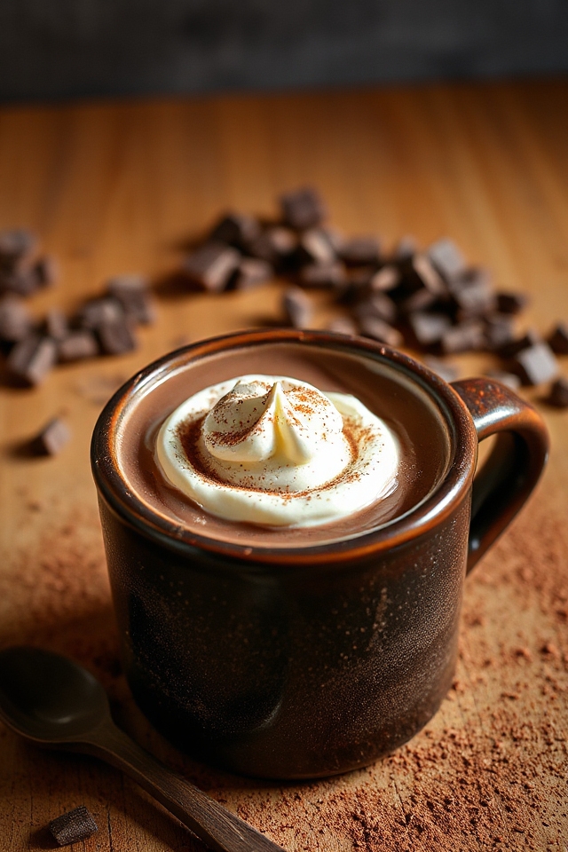 indulgent creamy chocolate bliss