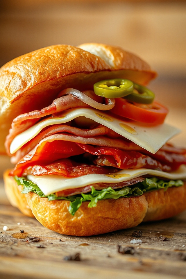 italian grinder sandwich recipe