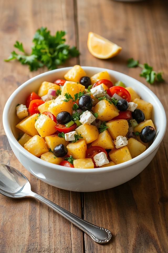 italian inspired potato salad