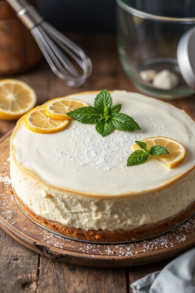 italian ricotta cheesecake recipe