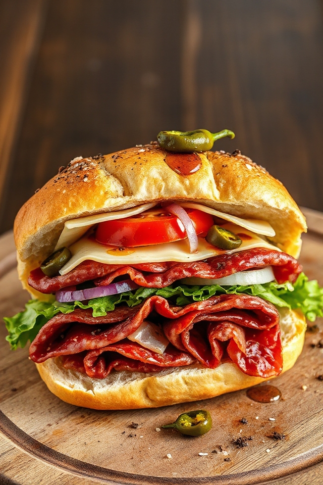italian sandwich preparation guide