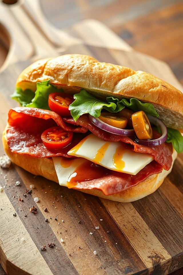 italian sandwich preparation guide