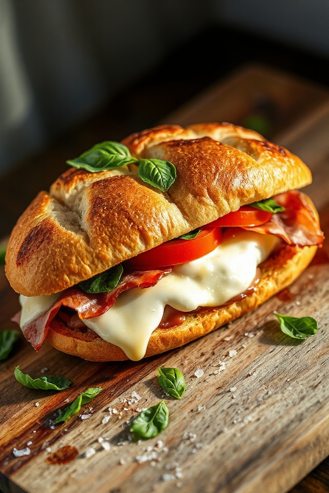 italian sandwich preparation method