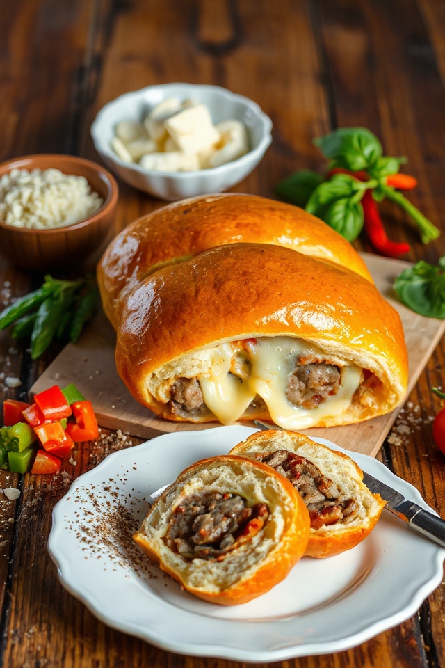 italian sausage bread recipe