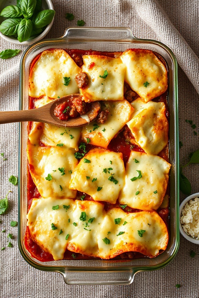 italian sausage lasagna recipe
