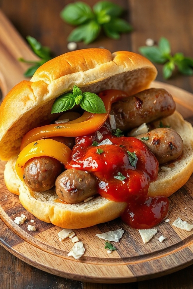italian sausage sandwich recipe