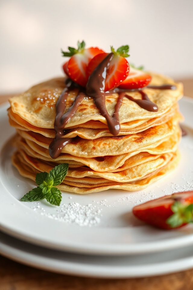 make delicious french crepes
