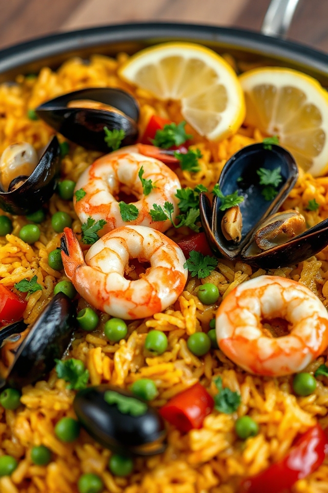 make delicious spanish paella