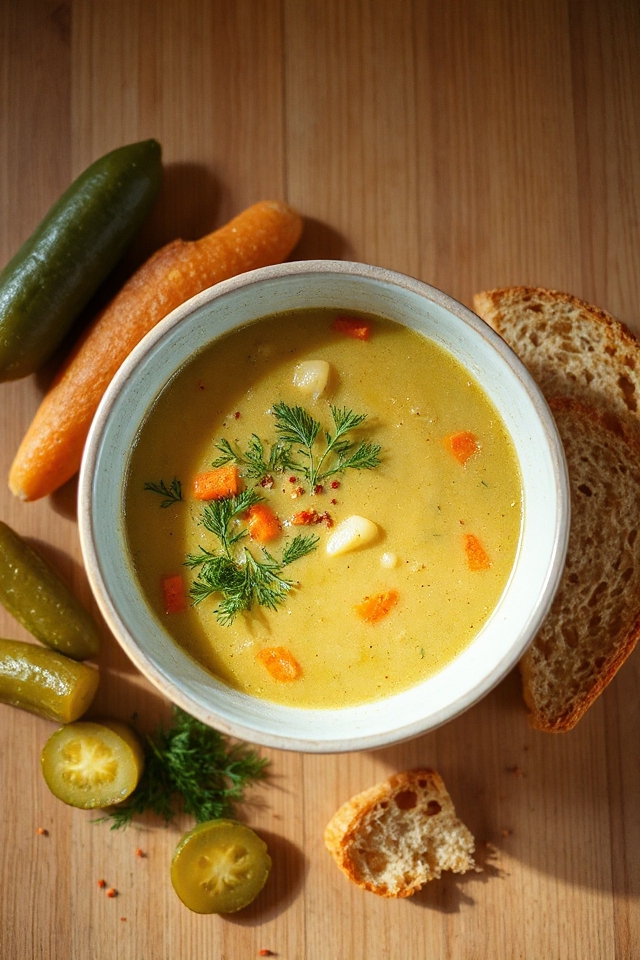 polish pickle soup recipe