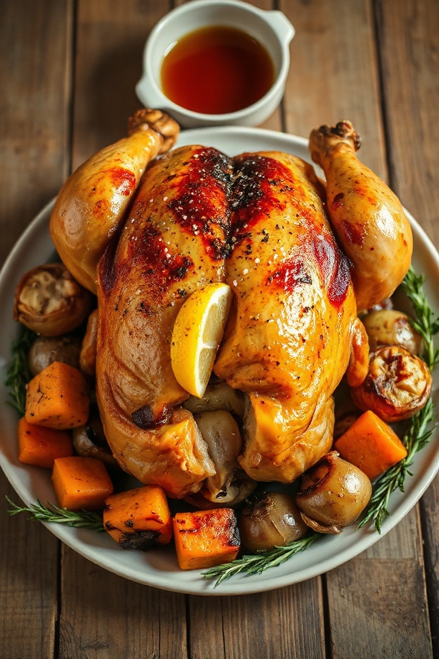 roast chicken cooking instructions