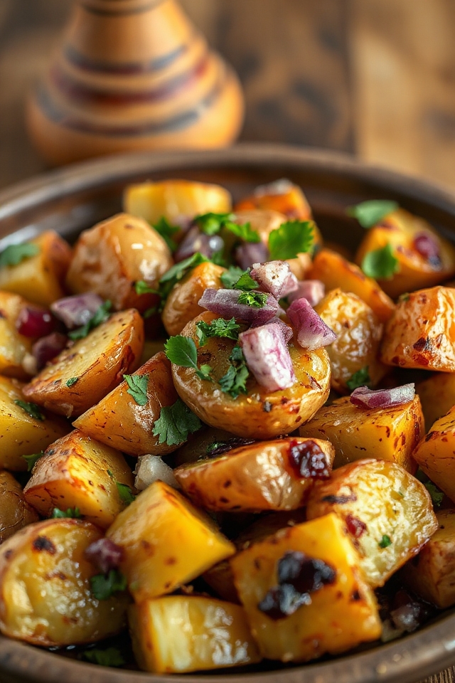 roast potatoes with garlic
