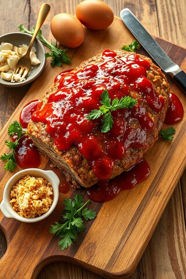 savory italian meatloaf recipe