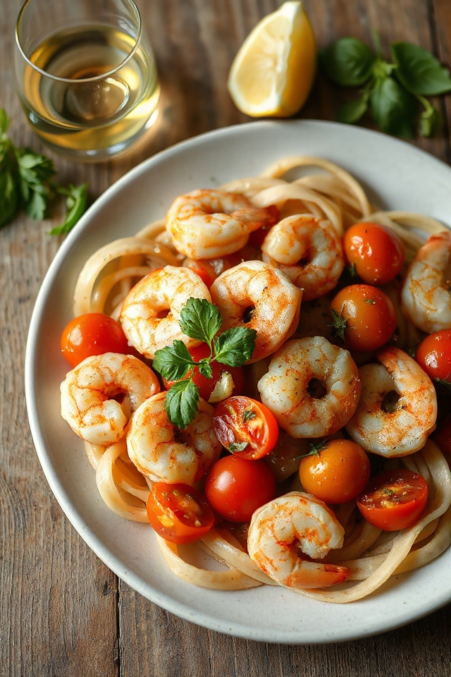 shrimp prepared italian style