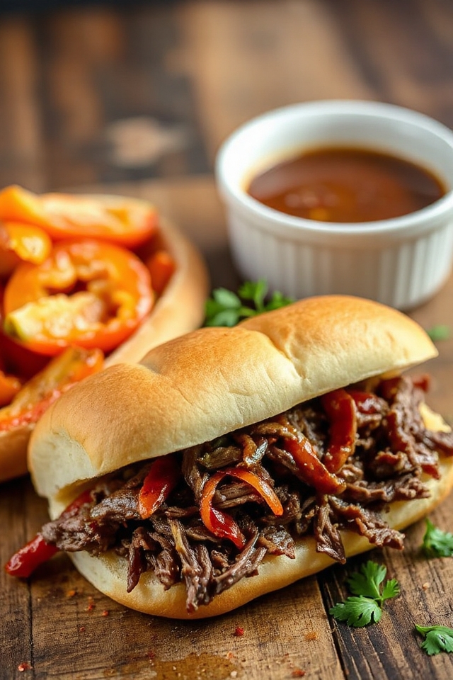 slow cooker italian beef recipe