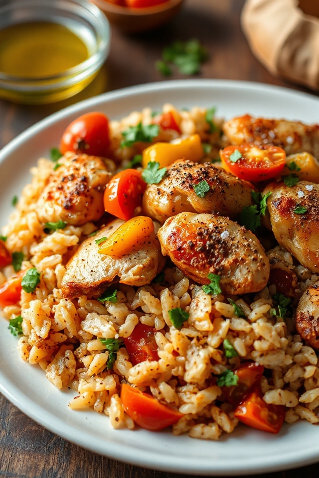 spanish chicken and rice