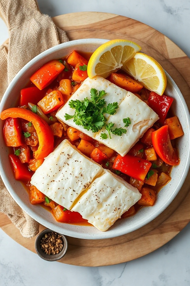 spanish cod cooking recipe