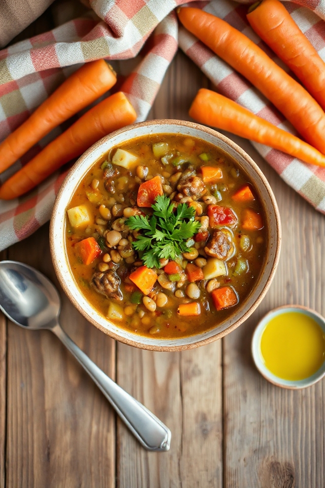 spanish lentil soup recipe