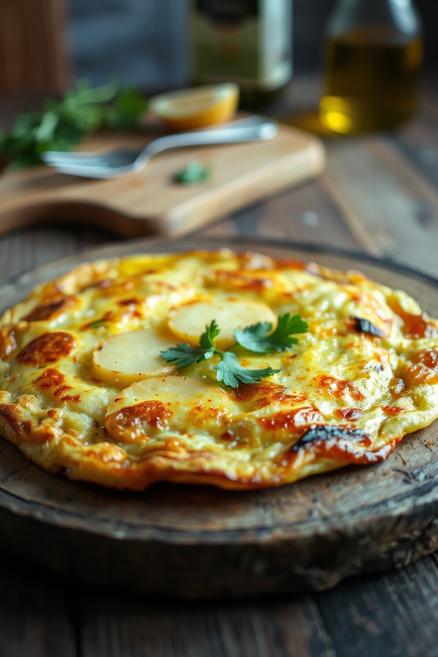 spanish omelette cooking instructions