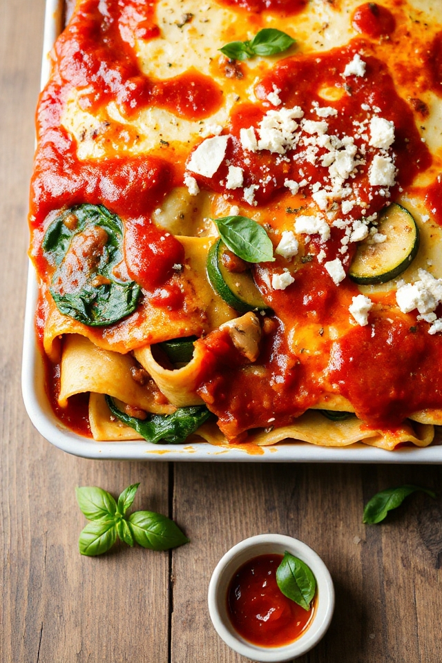 vegetarian italian lasagna recipe